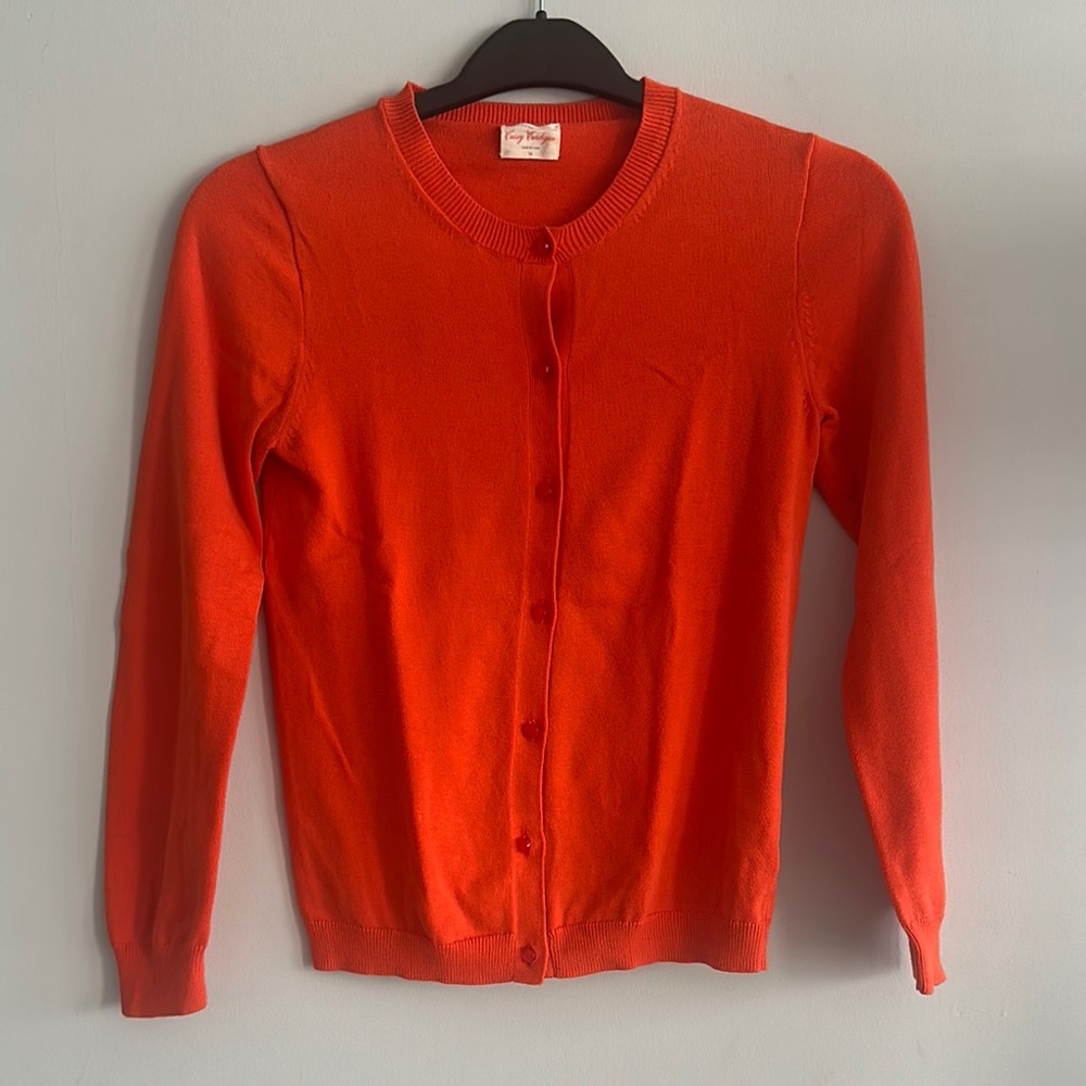 JCrew Crew Cuts Girls Orange Sweater Size 14 GREAT CONDITION!